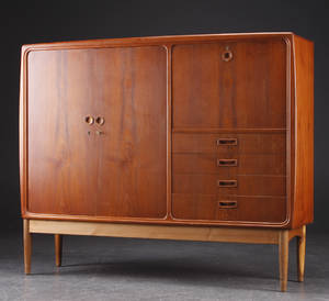 Skænk, teak, dansk møbelproducent