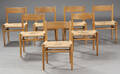 Hans J. Wegner. Spisestole, moedl CH-36, egetræ 7