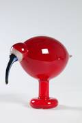 Iittala. Rød Ibis af Oiva Toikka