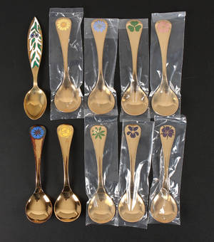 Georg Jensen og A. Michelsen. Juleskeer 10