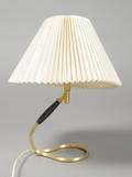 Kaare Klint  Le Klint Kip bordlampe, børstet messing. Model 306. 