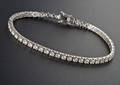 Brillant-Tennisarmband, ca. 3.92 ct. 