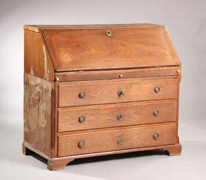 Louis XVI chatol af egetræ. Ca. 1790