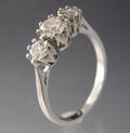 Brillant ring ca. 0.95 ct.