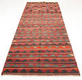 Harsin-kilim. Persisk tæppe, 315x120 cm.