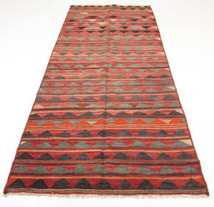 Harsin-kilim. Persisk tæppe, 315x120 cm.