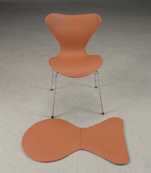 Læderovertræk til Arne Jacobsens 7´er stole 2 