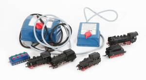 Ånglok 4st samt transformatorer, Märklin