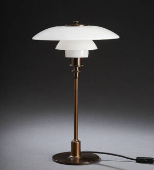 Poul Henningsen. TrePH bordlampe. Jubilæumsmodel 