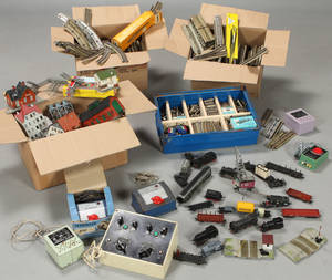 Märklin togbane med udstyr