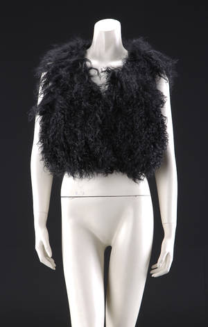 Fur Living. Vest af tibetansk lammepels. One size