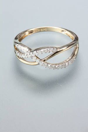 Diamantring, ca. 0.25 ct.