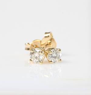 Brillant ørestikkere, ca. 0.45 ct.