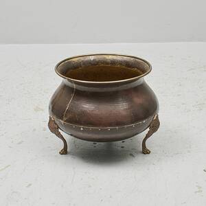 Kopparkärl, diameter 50 cm ca