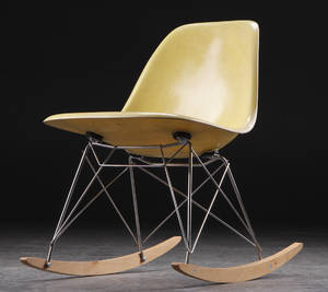 Charles Eames. Gyngestol, model Rocker 
