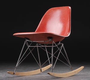Charles Eames. Gyngestol, model Rocker