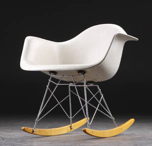 Charles Eames. Gyngestol, model Rocker, RAR