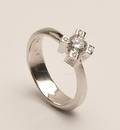 Moderne brillantring, ca. 0,61 ct Denne auktion er annulleret1978188
