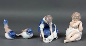 Kgl. Porcelæn samt BG. Diverse figurer 4