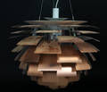 Poul Henningsen. Koglen, kobber, Ø. 72 cm. 