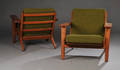 Hans J. Wegner 1914-2007. Par hvilestole, model GE-290 2