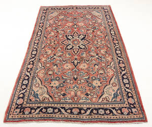 Persisk handknuten matta old Mahal 215x130 cm