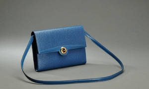 Louis Vuitton. Skuldertaske blåt epilæder