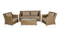 Noah Outdoor, Lounge sæt, sofa, bord og 2 stole, Model Ponte