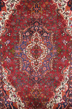 Persisk Bakhtiari tæppe, 295x208 cm.