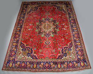 Persisk Tabriz tæppe, 403x308 cm