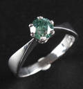 Solitairering. Ca. 0.70 ct