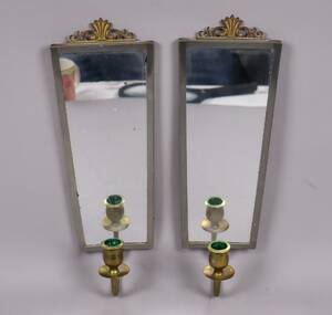 Spegellampetter i tenn, 1 par