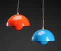Verner Panton. To Flowerpot lamper 2