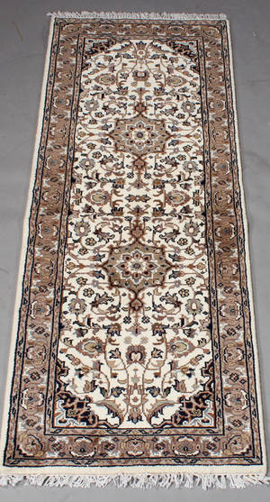 Tæppe. Kashmir Meshad 199 x 74 cm