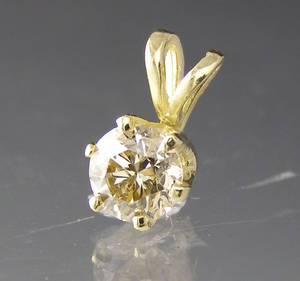 Brillant vedhæng ca. 0.50 ct. Denne auktion er annulleret1981437