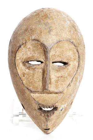Mask, Lega, Kongo