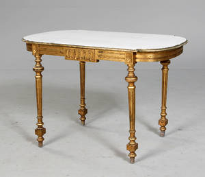 Salonbord, Louis VII-stil, bemalet træ Denne auktion er annulleret1982715