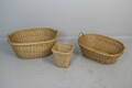 Rottingkorgar, tvättkorgar, 3 st