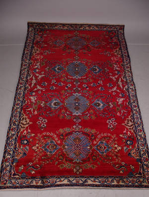 Matta, handknuten, persisk Nadjafabad, 317x200 cm