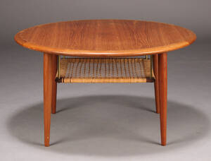 CFC, Silkeborg. Sofabord, teaktræ, 1960erne