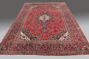 Matta, persisk Mashad, 295 x 195 cm.