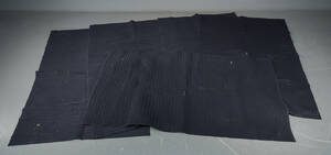 5 Hay filtede uld tæpper, sort, mål ca. 220x138 cm. 5