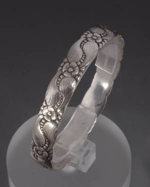 Evald Nielsen. Sølv armring.