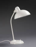 Christian Dell 1893-1974. Kaiser bordlampe, hvid