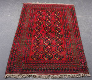 Afghansk tæppe 202 x 115 cm