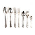 Parti bestick i silver