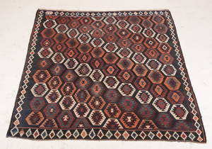 Nordvest Persisk kelim tæppe 198 x 207 cm.