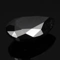 Uindfattet behandlet sort diamant ca. 4.74 ct. 