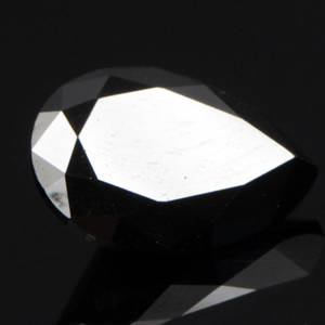 Uindfattet behandlet sort diamant ca. 5.00 ct.