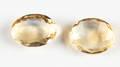 Uindfattede citriner. Ca. 12.00 ct 2